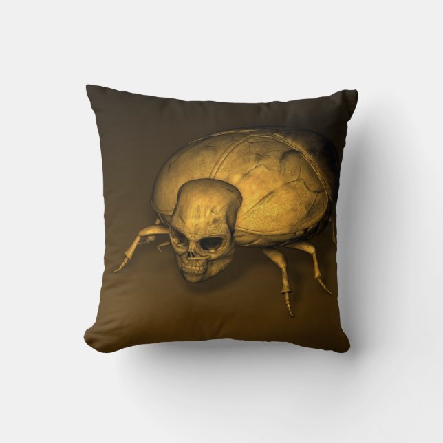 Skulla Insektra Kudde (Framsida)