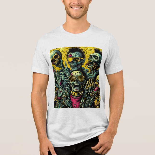Skullband T Shirt (Framsida)