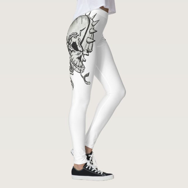 Skullben Leggings (Höger)
