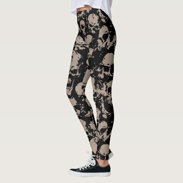 Skullben Leggings (Vänster)