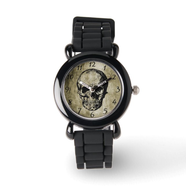 Skullbevakning Armbandsur (Framsida)
