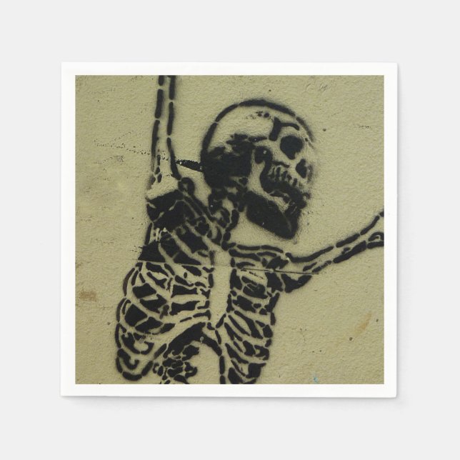 Skullblöjor. Pappersservett (Framsidan)
