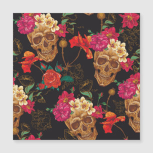 Skullblommor: Sömlös Mörk - bakgrund.
