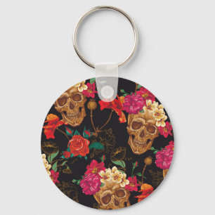 Skullblommor: Sömlös Mörk - bakgrund. Nyckelring