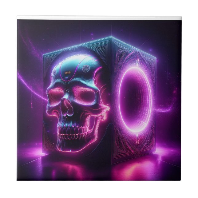Skullbox Subwoofer Kakelplatta (Framsidan)