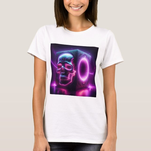 Skullbox Subwoofer T Shirt (Framsida)