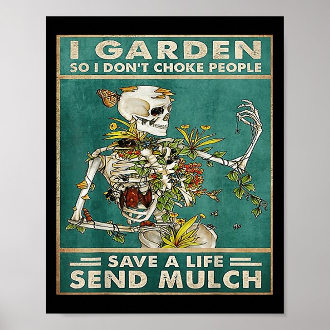 Skullcitat i Garden, så jag väljer inte P Poster (Framsidan)