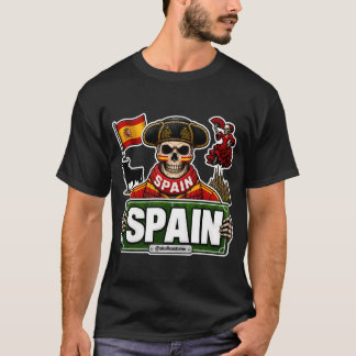 SkullCostume Edicion Mundial: España T Shirt