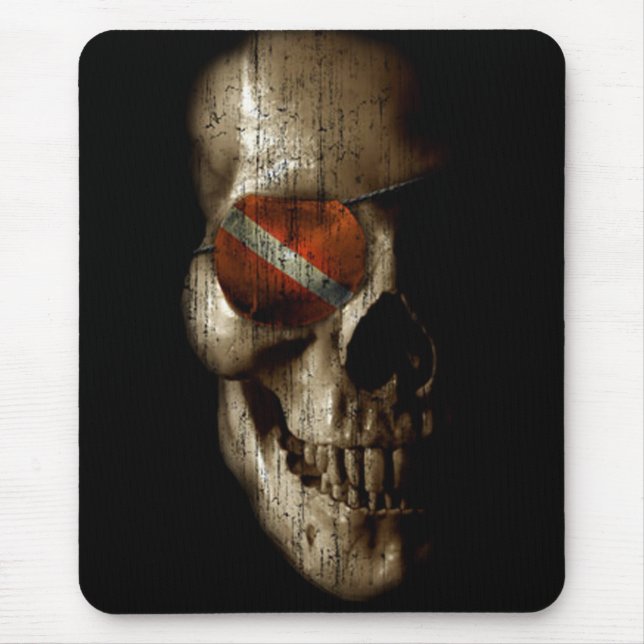 SkullDivers Mousepad Musmatta (Framsidan)
