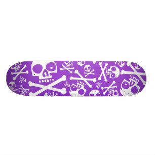 SkullDuggerylilor Mini Skateboard Bräda 18,5 Cm