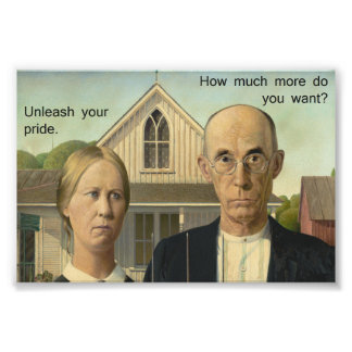 Skulle bevilja Wood Pride Fototryck