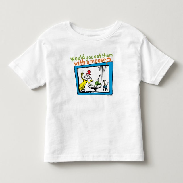 Skulle du äta dem med en mus? t shirt (Framsida)
