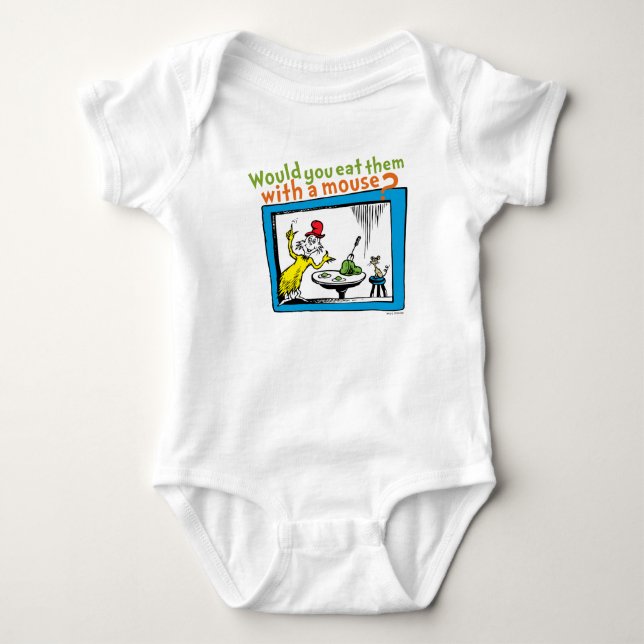 Skulle du äta dem med en mus? t shirt (Framsida)