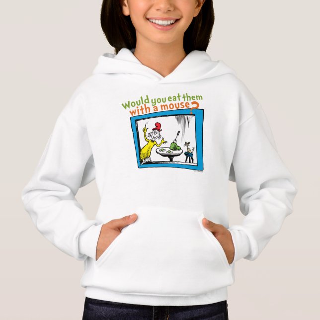Skulle du äta dem med en mus? t shirt (Framsida)