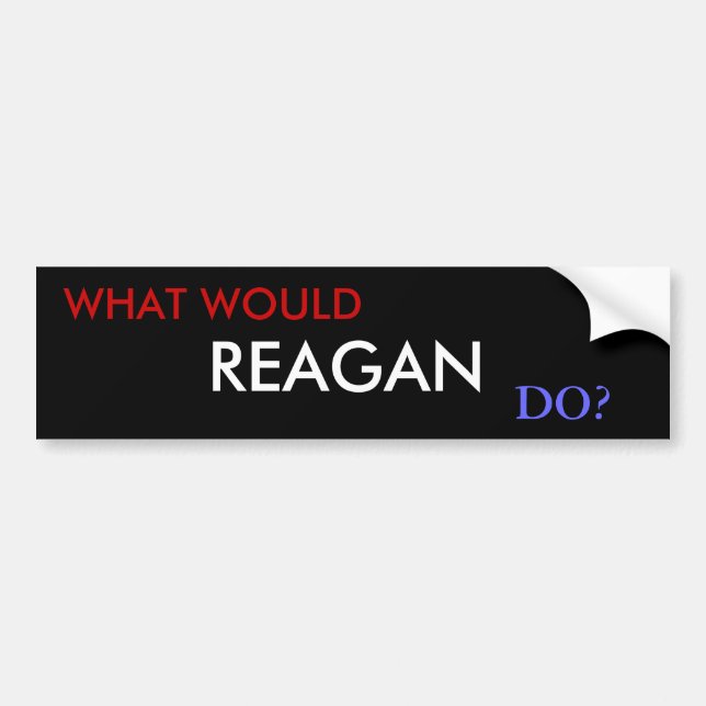 SKULLE GÖR, VAD, REAGAN? BILDEKAL (Framsidan)