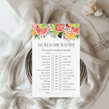 Skulle hon hellre än Citrus Summer Möhippa Game?