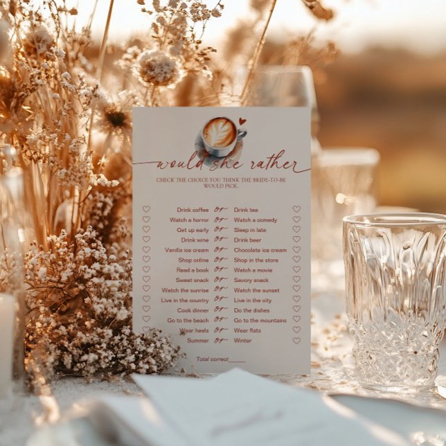 Skulle hon hellre byta Möhippa på kaffe? (Skapare uppladdad)