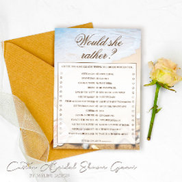 Skulle hon hellre byta ut stjärnfiskens Möhippa-sp Inbjudningar