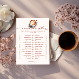 Skulle hon hellre kaffe bröllopsdusch spel inbjudningar