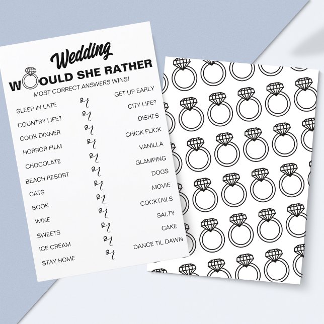 Skulle hon hellre? Möhippa av spel för Roligt (Skapare uppladdad)