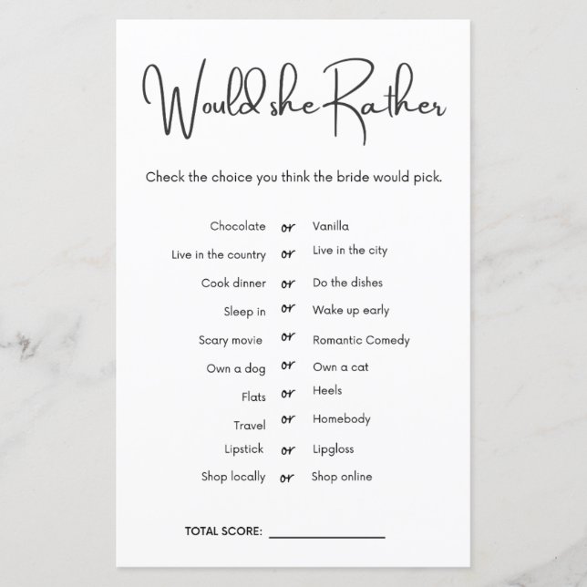 Skulle hon hellre Möhippa Game? (Framsida)