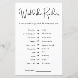 Skulle hon hellre Möhippa Game?