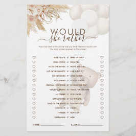 Skulle hon hellre Nalle babykläder?