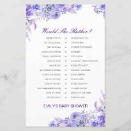 Skulle hon hellre skriva ut babykläder?