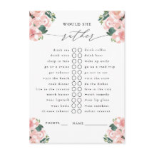 Skulle hon hellre spela än bubly Party?