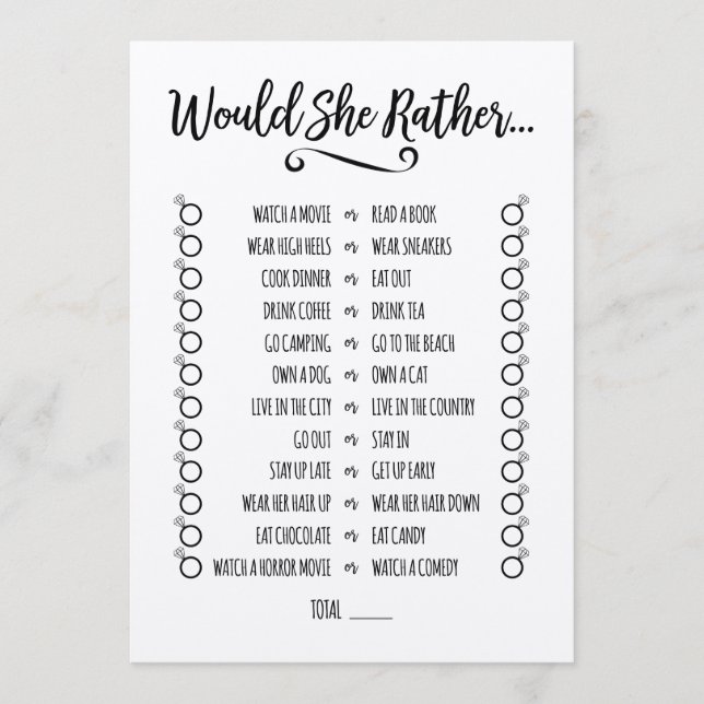 Skulle hon hellre spela Möhippa? Program (Framsida)