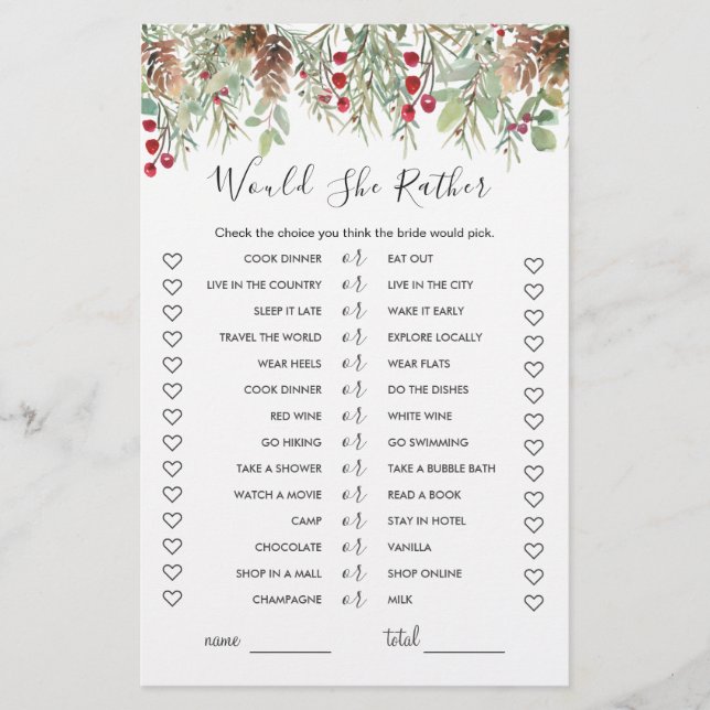 Skulle hon hellre spela Möhippa, Winter Gräs? (Framsida)