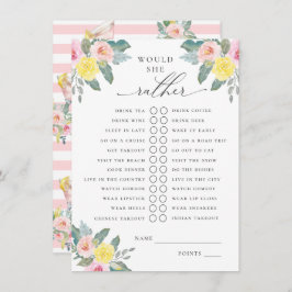 Skulle hon hellre vara en lätt Möhippa? Tilläggskort