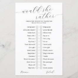 Skulle hon hellre vara på Möhippa av kalligrafi?