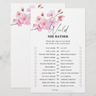 Skulle hon hellre vilja byta möhippa?