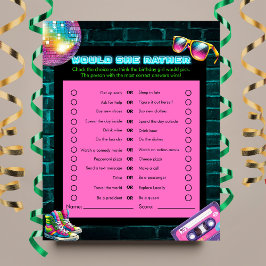 Skulle hon hellre vilja det? 90-talets Neon Disco 