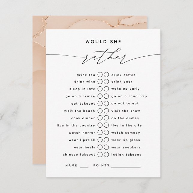 Skulle hon hitta ett Elegant-skriptkort? Tilläggskort (Fram/baksida)