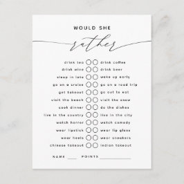 Skulle hon hitta ett Elegant-skriptkort? Tilläggskort