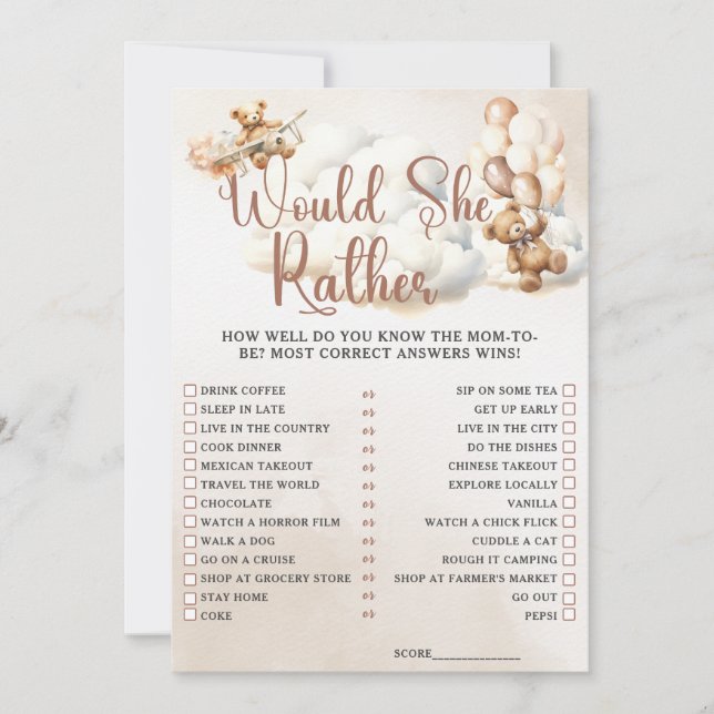 SKULLE HON SNARARE BÄRA BÄRBARA BÄRBARA BÄRBARA BÄ INBJUDNINGAR (Framsida)