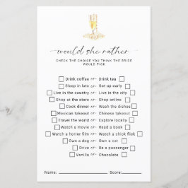 Skulle hon snarare vara Pearls Prosecco-Möhippa?