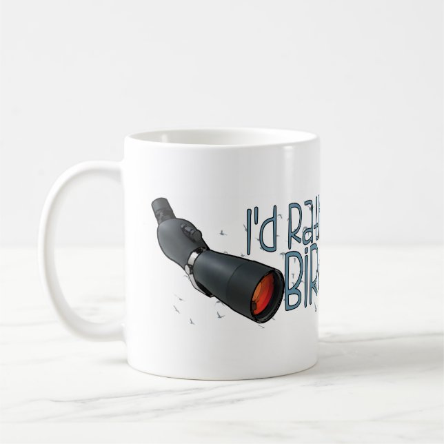 "Skulle jag birding ganska" muggen Kaffemugg (Vänster)
