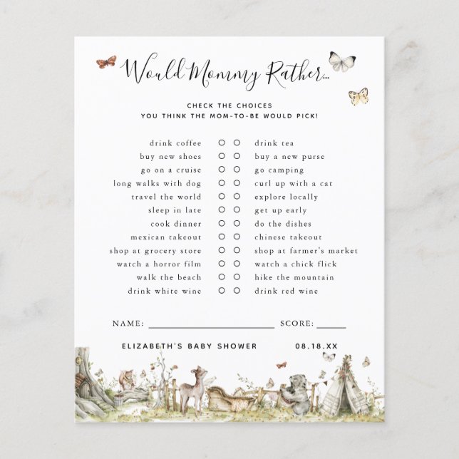 Skulle Mamma snarare | Barnstödsspel (Framsida)