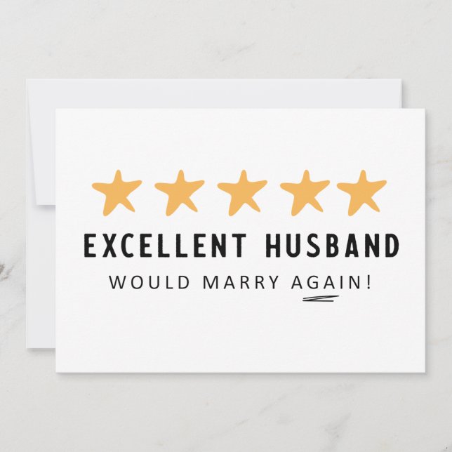 Skulle Marry Make på nytt från Wife Card? Tack Kort (Framsida)