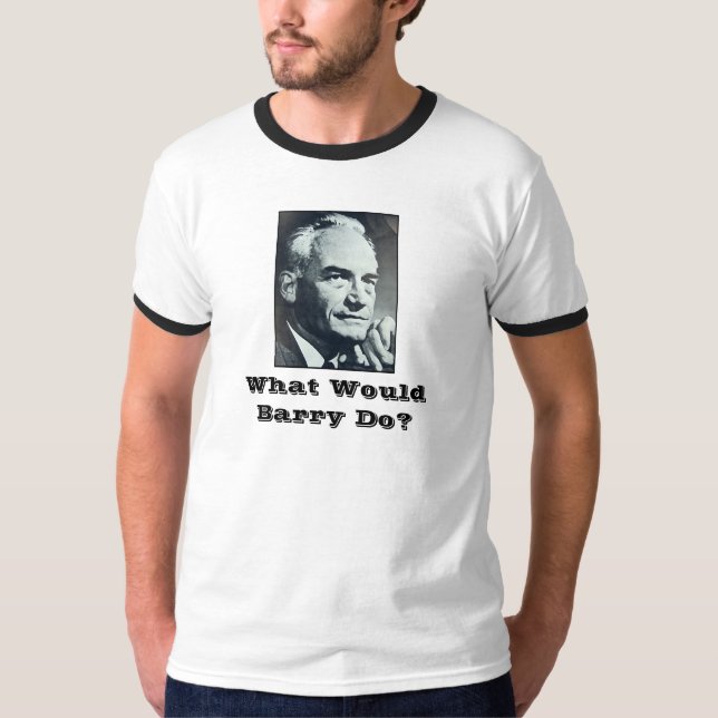 Skulle vad Barry gör? T Shirt (Framsida)
