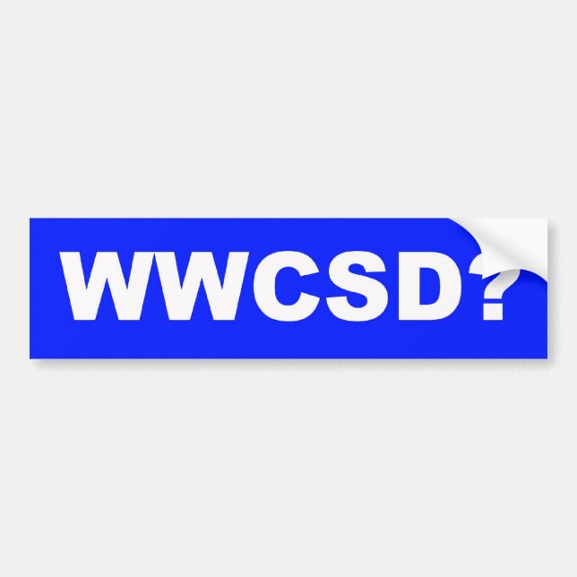 Skulle vad Charlie som Sheen gör? Bildekal (Framsidan)