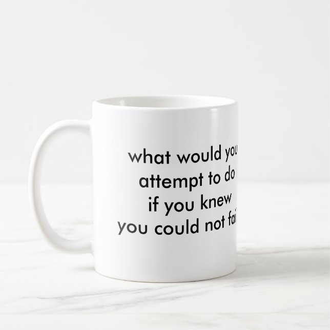 Skulle vad dig gör? kaffemugg (Vänster)