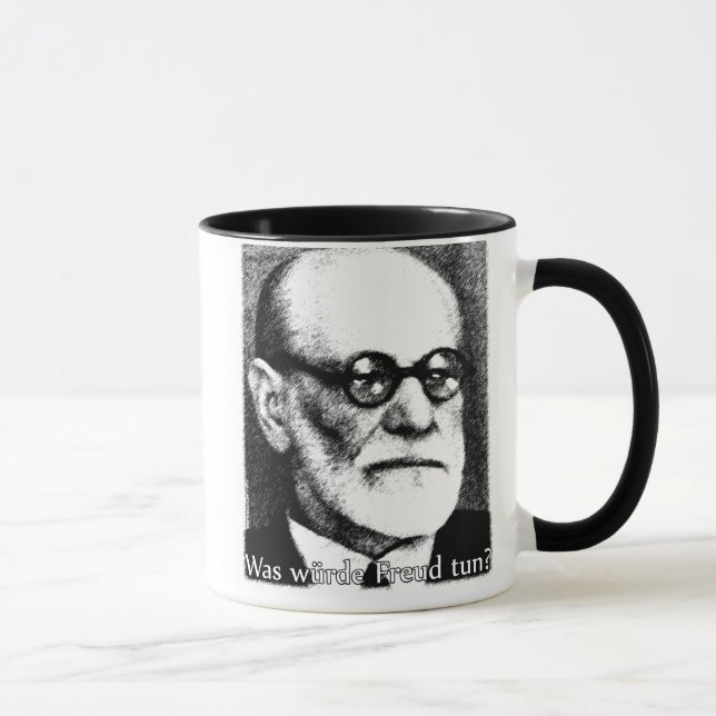 Skulle vad Freud gör? Mugg (Höger)