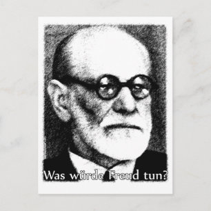 Skulle vad Freud gör? Vykort