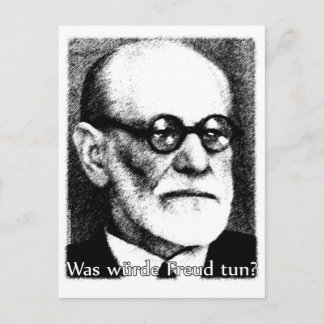 Skulle vad Freud gör? Vykort