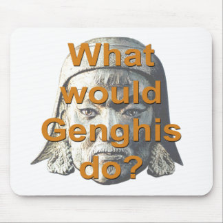 Skulle vad Genghis gör? Musmatta