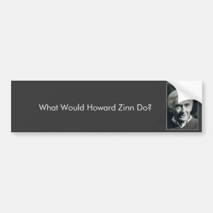 Skulle vad Howard som Zinn gör? Bildekal